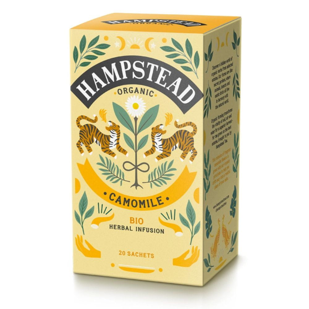 WEBHIDDENBRAND Bylinný čaj Hampstead - harmančekový, bio, 20 x 1,25 g